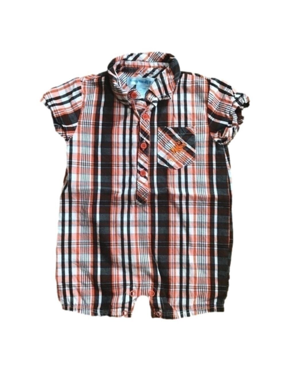BEVERLY Hills Polo Club boys 6-9 months shortall